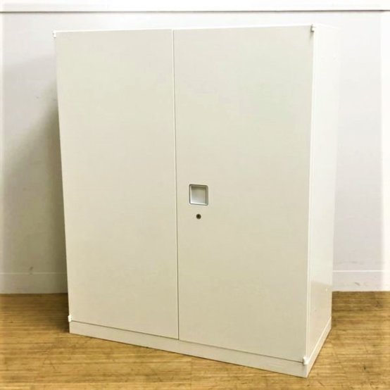 【中古】レクトライン  4H313Y　ZA75 オカムラ（okamura） ローキャビネット／両開き