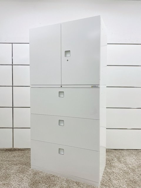 【中古】レクトライン   オカムラ（okamura） ハイキャビネット／その他