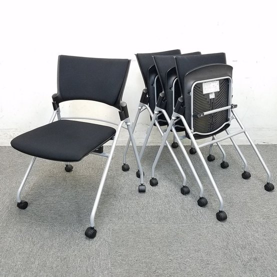 【中古】マノス  KLC-340GB-T1T1 イトーキ（ITOKI） ネスティングチェア