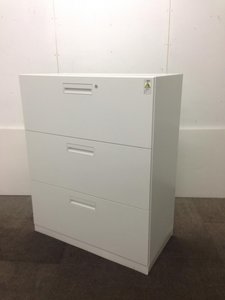 【収納家具の定番商品！】3段引き出しタイプの書棚です！※天板なし