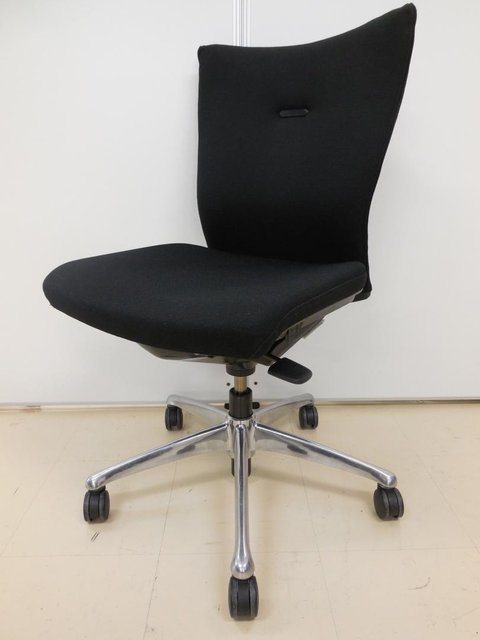 【中古】フィーゴサイドファスナー  CJ33ZR FAR1 オカムラ（okamura） 肘無ローバックチェア
