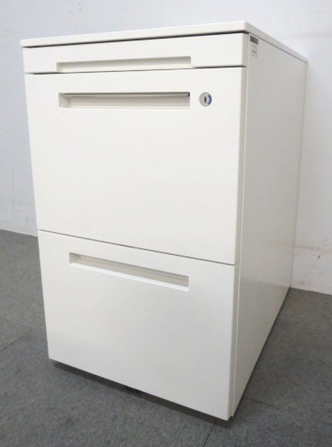 【中古】CZR  CZR-046MPCB-W9 イトーキ（ITOKI） ワゴン3段