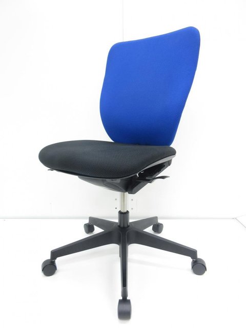 【中古】プラオ   イトーキ（ITOKI） 肘無ハイバックチェア