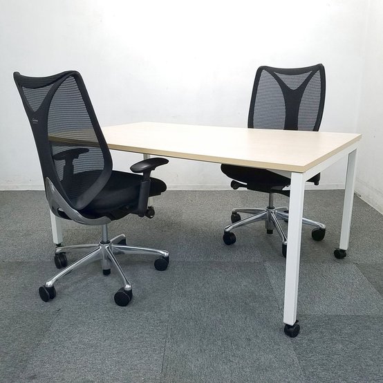 【中古】ノティオ(notio) 6-168-1733 ウチダ（UCHIDA) ミーティングテーブル（会議机）