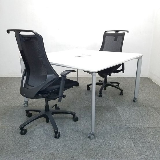 【中古】ワークソート(WORKSORT) SDT-WS1212PAW コクヨ（KOKUYO） ミーティングテーブル（会議机）