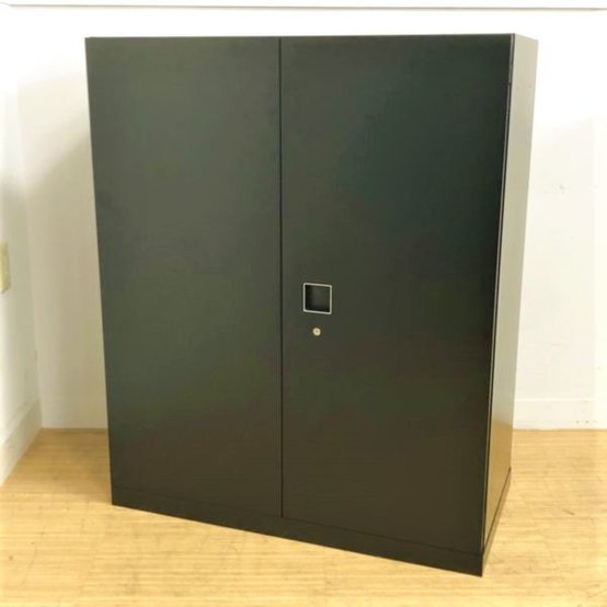 【中古】レクトライン  4B313F　ZH25 オカムラ（okamura） ローキャビネット／両開き