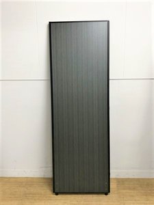 【新品】【パーティション】【ダークグレー】【ブラックフレーム】【オシャレ】【各色ご用意可能】【オフィス家具】