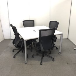 【尼崎店限定価格！！】フリーアドレスデスクとファシスのT500シリーズ4脚セットで、お得です！！【関西在庫数ナンバーワン・尼崎店】