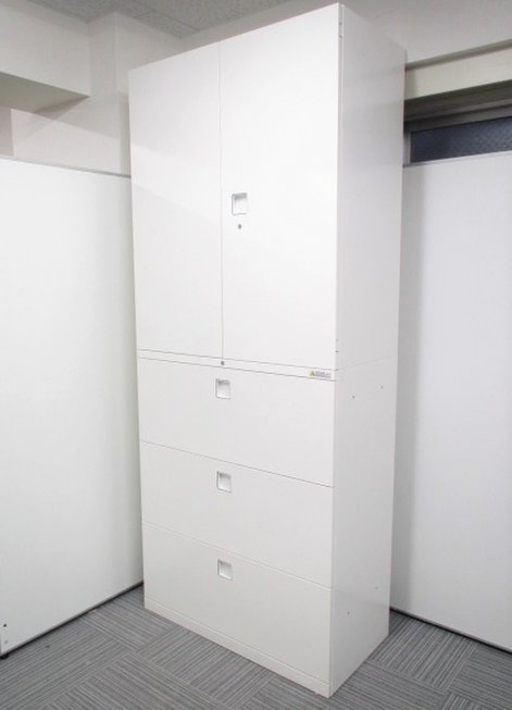 【中古】レクトライン   オカムラ（okamura） ハイキャビネット／その他