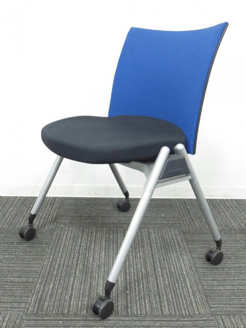 【中古】エムエクス-350   ウチダ（UCHIDA) スタッキングチェア