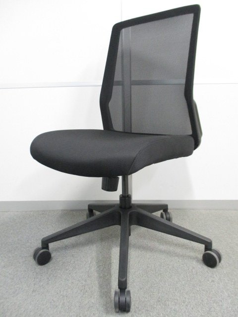 【新品】OB-STM-45  井上金庫 肘無ローバックチェア