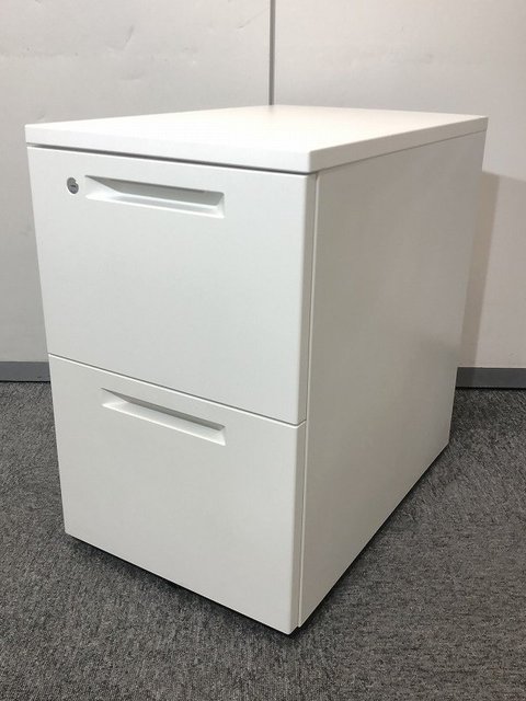 【中古】iS SDM-IS46A2SAW コクヨ（KOKUYO） ワゴン2段