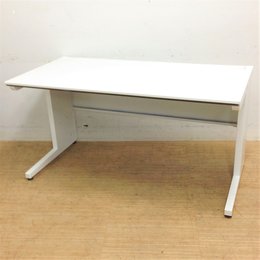 【脚元日焼け有】【ホワイト】【高さ720㎜】【コクヨ製】【ISシリーズ】【足元広々】