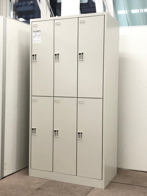 【中古】FZ  45J6FE-Z13 オカムラ（okamura） 6人用更衣ロッカー