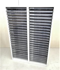 【希少品！！】資料をたくさん収納できます！！オカムラ製のクリスタルトレイ！