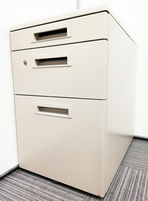 【中古】ピクサ TKA-C21 コクヨ（KOKUYO） ワゴン3段