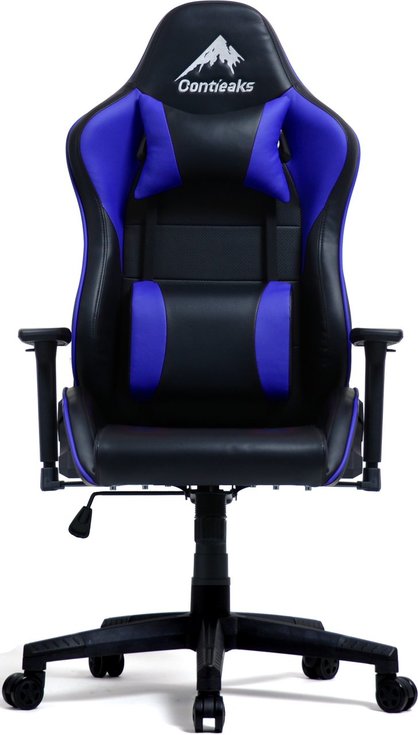 【新品】アイガー  アイガー ゲーミングチェア BL 関家具 肘付ハイバックチェア