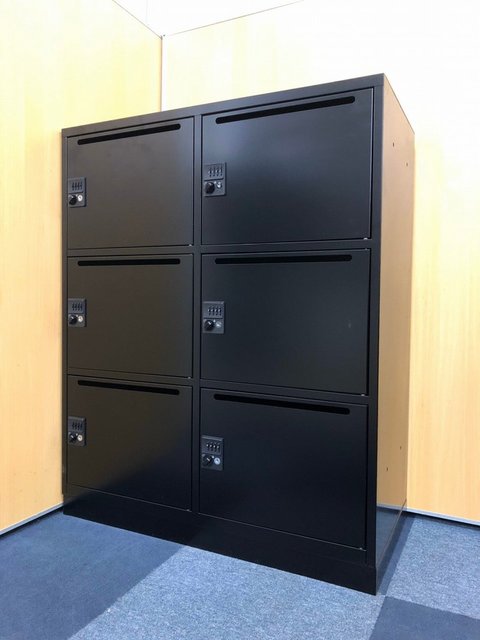 【新古】IPL IPL-6MDBK 井上金庫 6人用更衣ロッカー