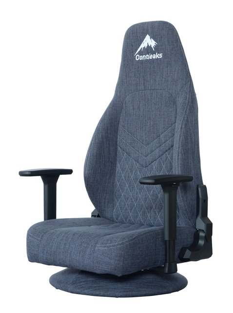 【新品】ティトリス  ティトリス ゲーミング座椅子 GY 関家具 肘付ハイバックチェア