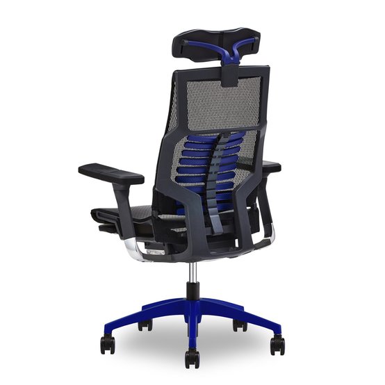 【新品】ウィンケース  WINcase Type-R BL カラーベース 関家具 肘付ハイバックチェア