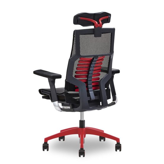 【新品】ウィンケース  WINcase Type-R RD カラーベース 関家具 肘付ハイバックチェア