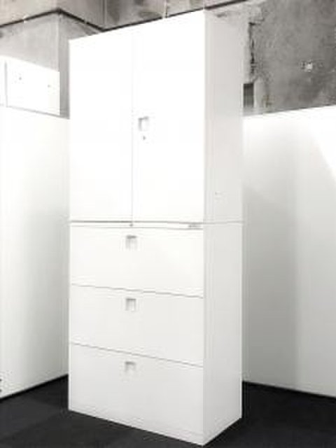 【中古】レクトライン   オカムラ（okamura） ハイキャビネット／その他