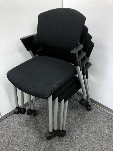 【中古】プロッティ（キャスター付）   コクヨ（KOKUYO） チェア複数セット