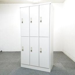 【2台入荷】イトーキ製の6人用ロッカー入荷！中古　オフィス　ロッカー　更衣室