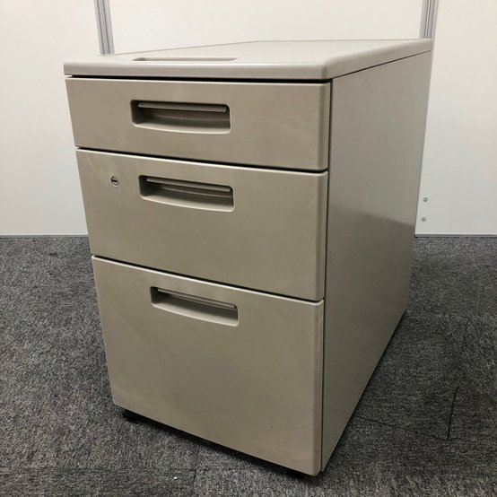 【中古】新BS   コクヨ（KOKUYO） ワゴン3段