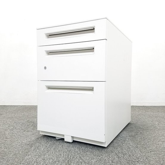 【中古】STワゴンシリーズ   ウチダ（UCHIDA) ワゴン3段