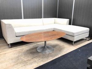 【限定1セット】L形ソファ+センターテーブル　カジュアルスタイル