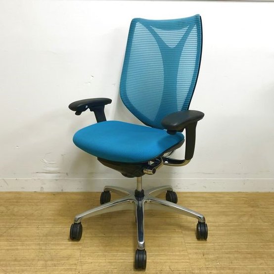 【中古】サブリナ   オカムラ（okamura） 肘付ハイバックチェア