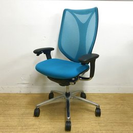 サブリナ　スマートオペレーション(コンテッサとほぼ同じ使い心地！)　メッシュ　ハイバック　ブルーグリーン色