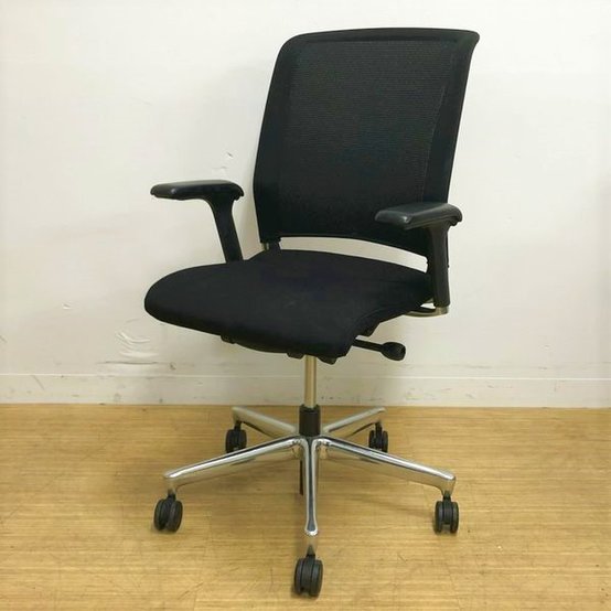 【中古】サントス チェア   インタースツール 肘付ハイバックチェア