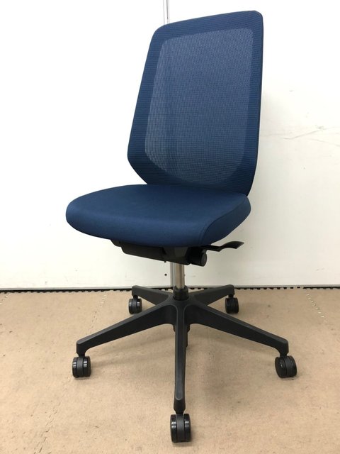 【中古】ノート  KJ-170JB-T1B2 イトーキ（ITOKI） 肘無ハイバックチェア