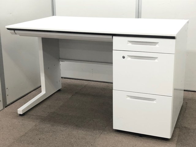 【中古】アイエス  SDP-IS12LSAW コクヨ（KOKUYO） 片袖机