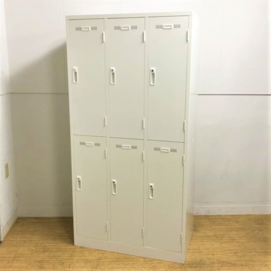【新品】SLK  SLKW-6 生興 6人用更衣ロッカー