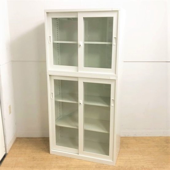 【新品】ANW ANW-34G ANW-32G 生興 ローキャビネット／引き違い