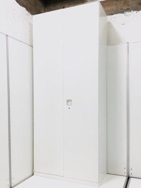 【中古】レクトライン   オカムラ（okamura） ローキャビネット／両開き