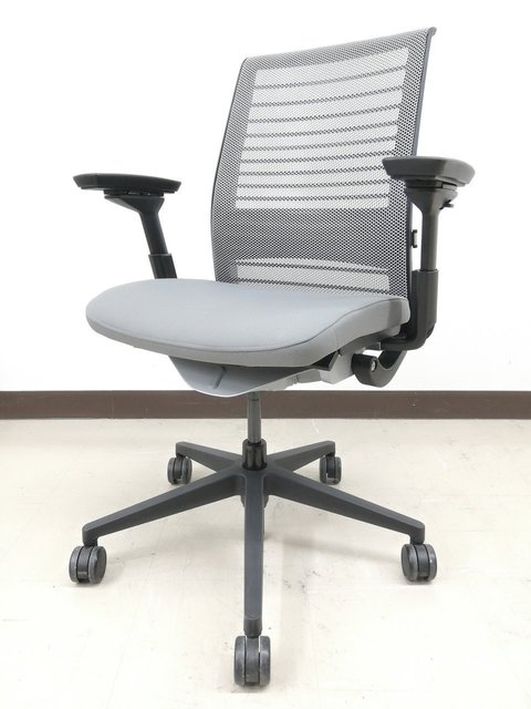 【中古】シンク2   Steelcase（スチールケース） 肘付ハイバックチェア