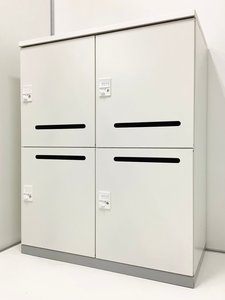 【2019年製】定番／流行／パーソナルロッカー／メールロッカー　◆INABA／イナバ　◆Line Unit TF／TFパーソナルロッカー　※マスターキーは付属しておりません※