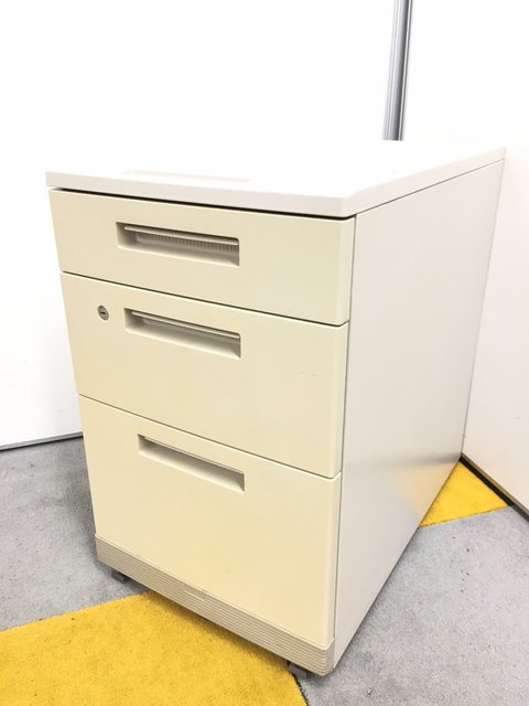 【中古】新MX   コクヨ（KOKUYO） ワゴン3段