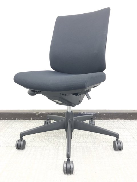【中古】ウィザード2   コクヨ（KOKUYO） 肘無ローバックチェア