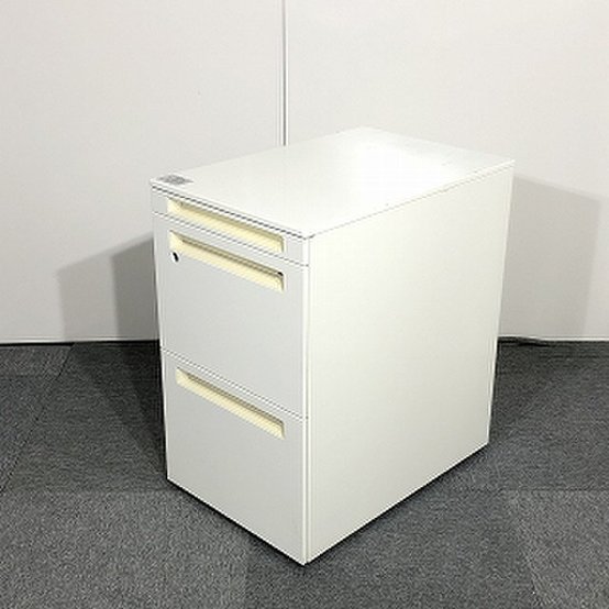 【中古】アドバンス(ADVANCE)  オカムラ（okamura） ワゴン3段