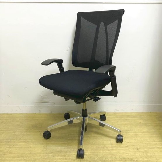 【中古】セレーオ  KF-570JB-ZTT1  イトーキ（ITOKI） 肘付ハイバックチェア