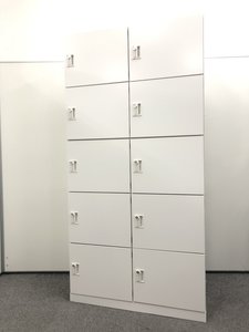 【未使用品】状態良好ほぼ傷なし！ダイヤル式のパーソナルロッカー兼システム書庫入荷！ダイヤル錠【倉庫内に100台以上在庫あり】