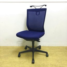 【わけあり】メッシュ・ハンガー付きのハイバックデスクチェア
　肘不要・デザイン重視ならこちら！オカムラ　エスクード