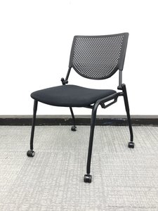 【全身ブラック】2017年製の状態良好◆オカムラ◆プロスタック