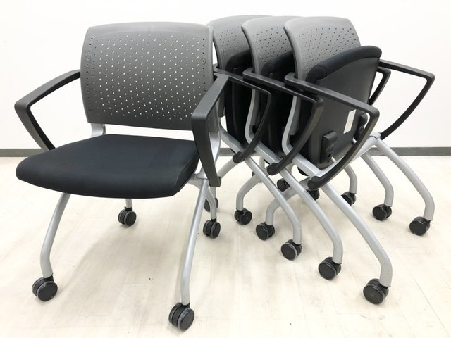 【中古】ファシス  その他メーカー ミーティングチェア