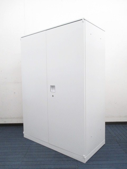 【中古】レクトライン   オカムラ（okamura） ローキャビネット／両開き